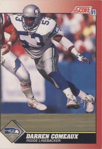 1991 Score Darren Comeaux #136