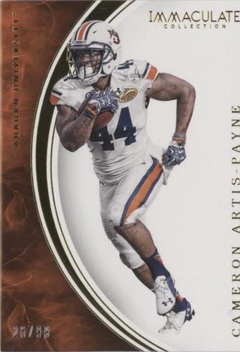 2016 Panini Immaculate Collection Collegiate Cameron Artis-Payne #12