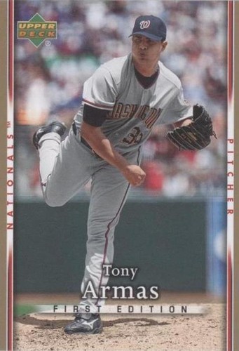 2007 Upper Deck First Edition - Tony Armas #298
