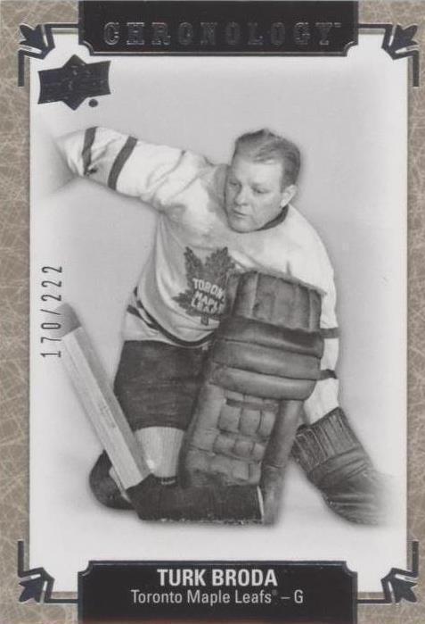 2018-19 Upper Deck Chronology - Turk Broda #67