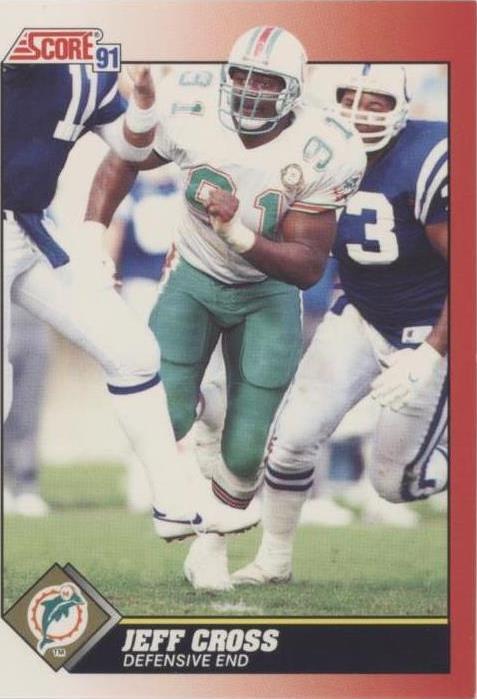1991 Score Jeff Cross #191