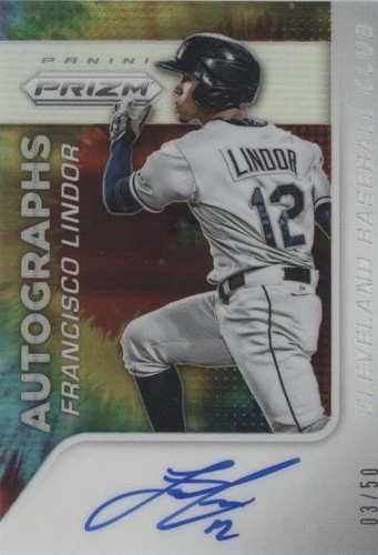 2015 Panini Prizm - Francisco Lindor #36