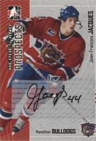 2005-06 In the Game Heroes and Prospects - Jean-Francois Jacques #A-JFJ