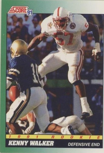 1991 Score Kenny Walker #317