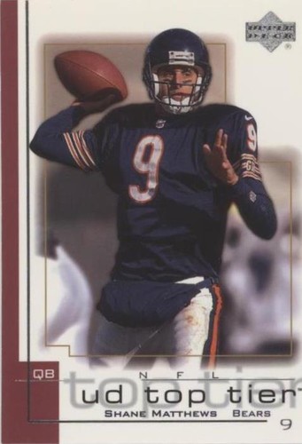 2001 Upper Deck UD Top Tier Shane Matthews #33