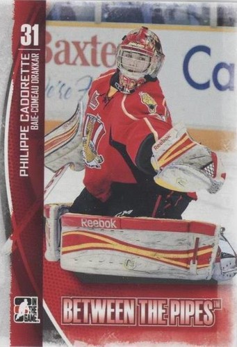 2013-14 In the Game Between the Pipes - Philippe Cadorette #72