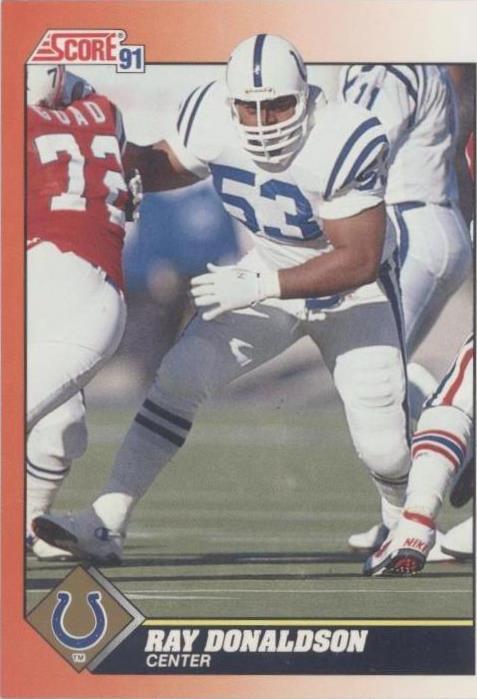 1991 Score Ray Donaldson #399
