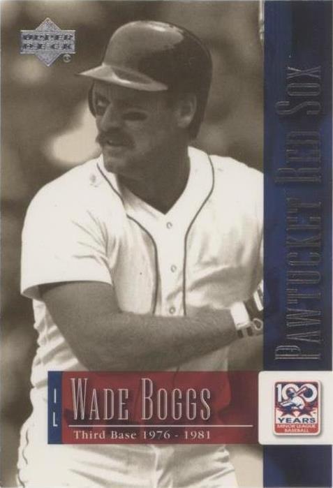 Centenario de béisbol de ligas menores Upper Deck 2001 - Wade Boggs #32