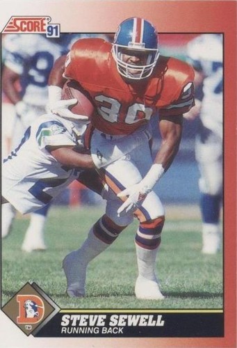 1991 Score Steve Sewell #118