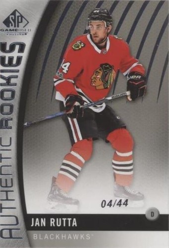 2017-18 SP Game Used - Jan Rutta #93