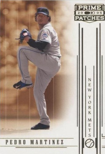 2005 Donruss Prime Patches - Pedro Martinez #49