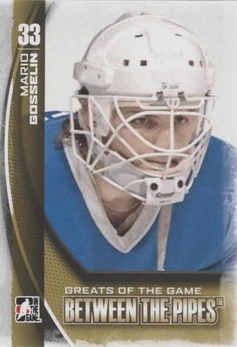 2013-14 In the Game Between the Pipes - Mario Gosselin #126