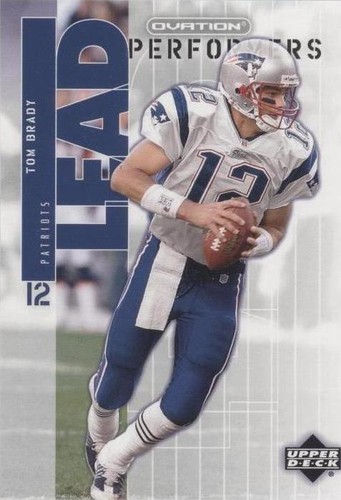 2002 Upper Deck Ovation Tom Brady #LP-20