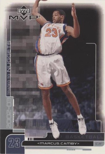 2002-03 Upper Deck MVP - Marcus Camby #40