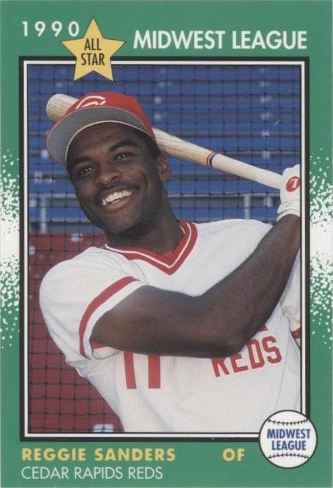 Grand Slam Midwest League 1990 All Stars - Reggie Sanders #48