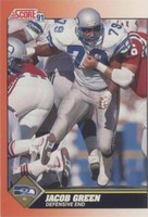 1991 Score Jacob Green #424