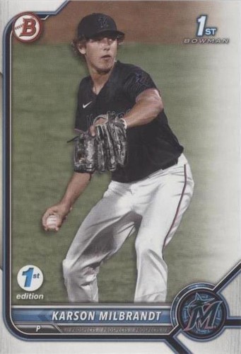 2022 Bowman Draft 1st Edition - Karson Milbrandt #BD-87