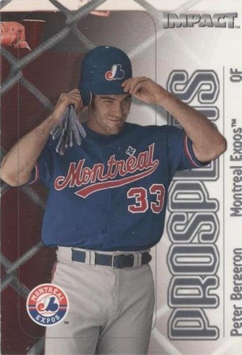 2000 Fleer Impact - Peter Bergeron #76