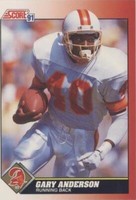 1991 Score Gary Anderson #140