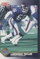 1991 Score Lawrence Taylor #529