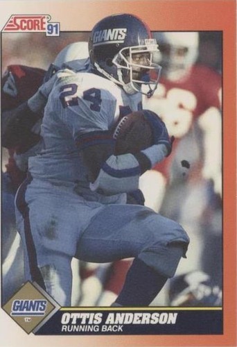 1991 Score Ottis Anderson #433