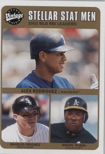 2003 Upper Deck Vintage - Alex Rodriguez Magglio Ordonez Miguel Tejada #242