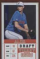 2017 Panini Contenders Draft Picks - A.J. Puk #1