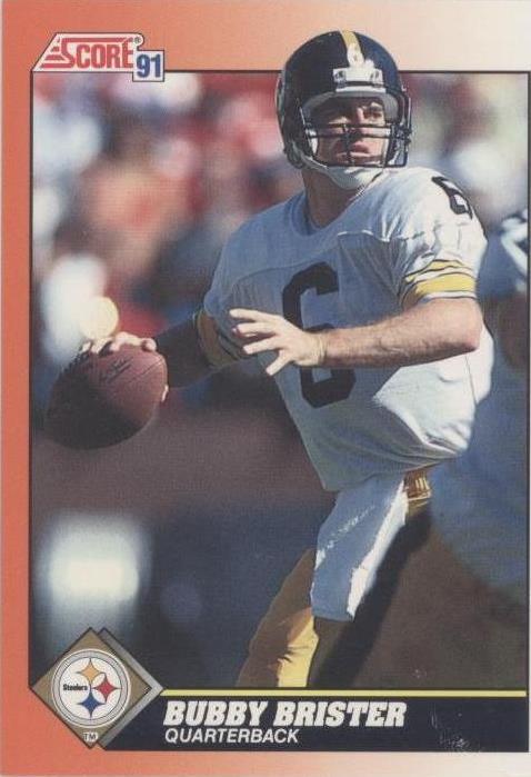 1991 Score Bubby Brister #404
