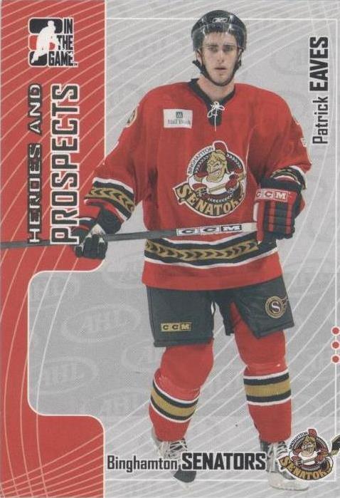2005-06 In the Game Heroes and Prospects - Patrick Eaves #275