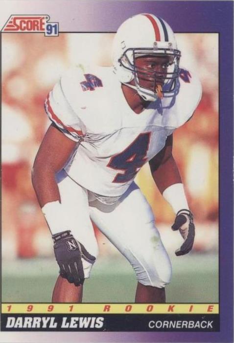 1991 Score Darryll Lewis #601