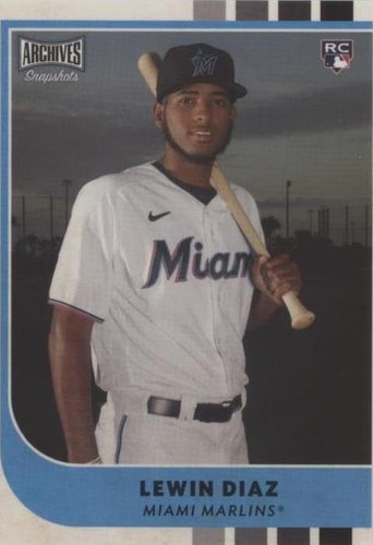 2021 Topps Archives Snapshots - Lewin Diaz #37