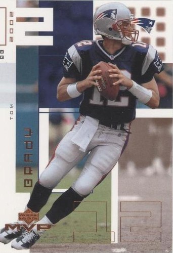 2002 Upper Deck MVP Tom Brady #137