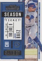 2020 Panini Contenders - Javier Báez #80