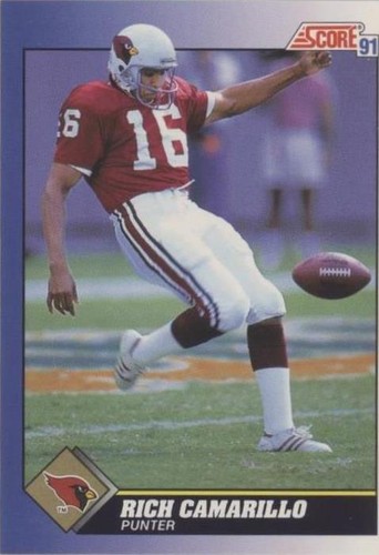 1991 Score Rich Camarillo #16