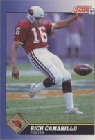1991 Score Rich Camarillo #16