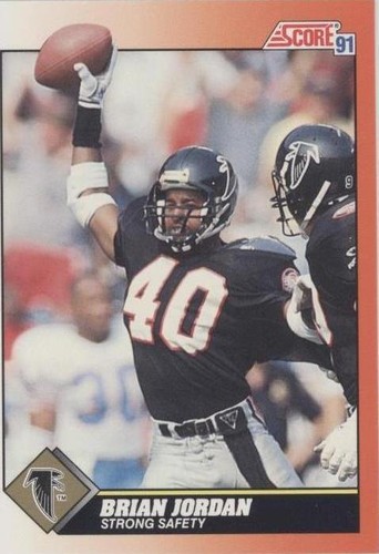 1991 Score Brian Jordan #417