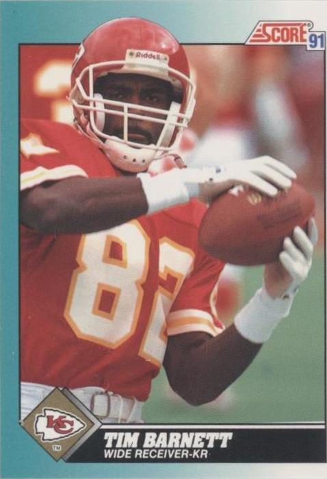 1991 Score Rookie & Traded Tim Barnett #53T