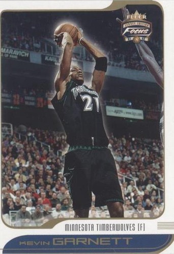 2001-02 Fleer Focus Jersey Edition - Kevin Garnett #96