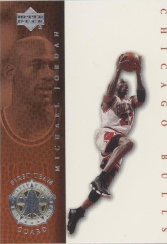 1999 Upper Deck 87-88 All-NBA first team Michael Jordan #57