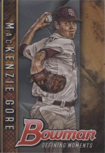2017 Bowman Draft - MacKenzie Gore #BDM-MG