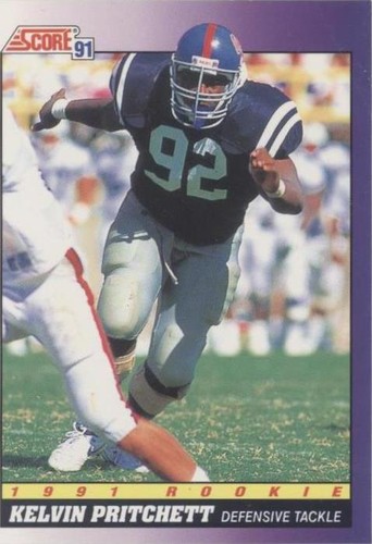 1991 Score Kelvin Pritchett #599