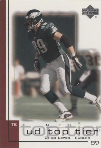 2001 Upper Deck UD Top Tier Chad Lewis #131