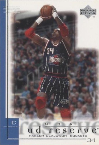 2000-01 Upper Deck Reserve - Hakeem Olajuwon #29