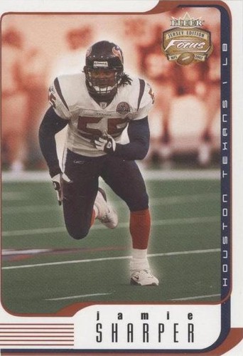 2002 Fleer Focus Jersey Edition Jamie Sharper #43