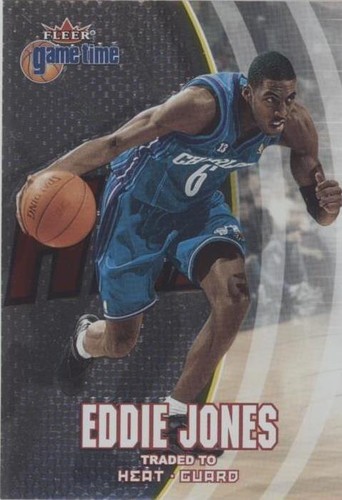 2000-01 Fleer Game Time - Eddie Jones #54