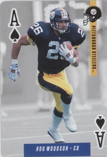 1994 Bicycle Ditka's Picks Playing Cards Rod Woodson #AS