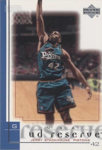 2000-01 Upper Deck Reserve - Jerry Stackhouse #22