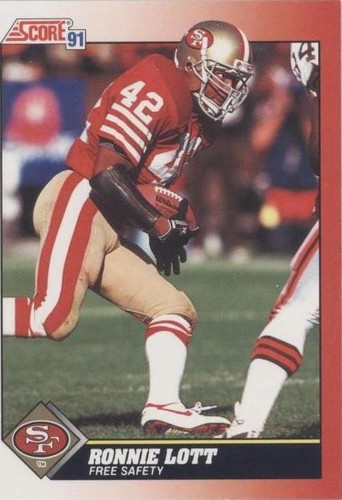 1991 Score Ronnie Lott #200