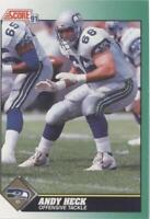 1991 Score Andy Heck #266