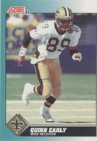 1991 Score Rookie & Traded Quinn Early #46T